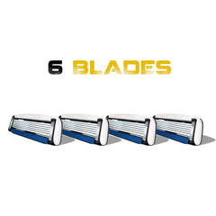 HeadBlade HB6 handle with cartridge for scalp access