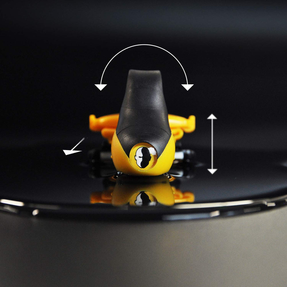 HeadBlade Moto lightweight design for easy maneuvering during head shaving