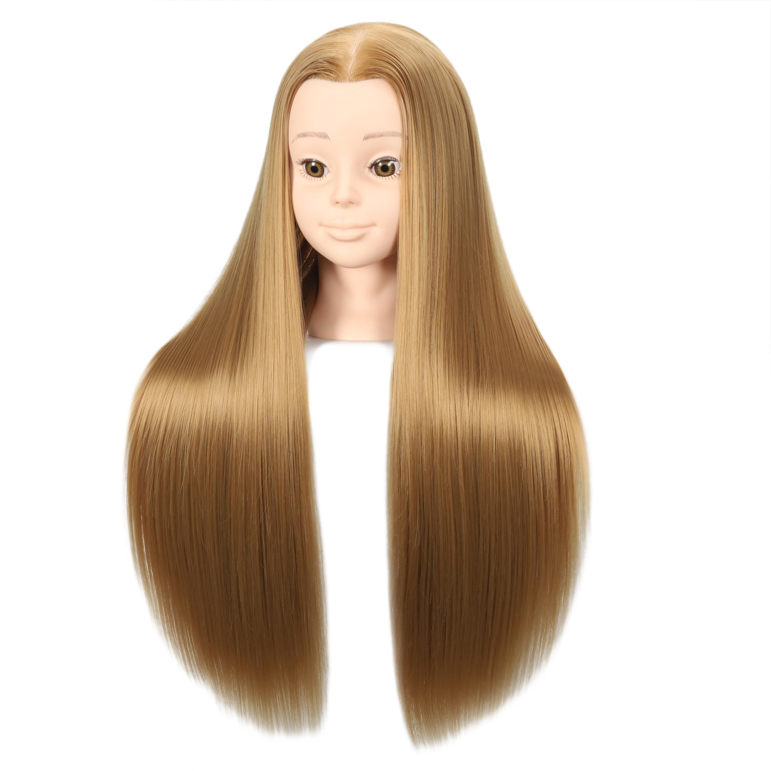 Headdoll mannequin head table stand included for hands-free training
