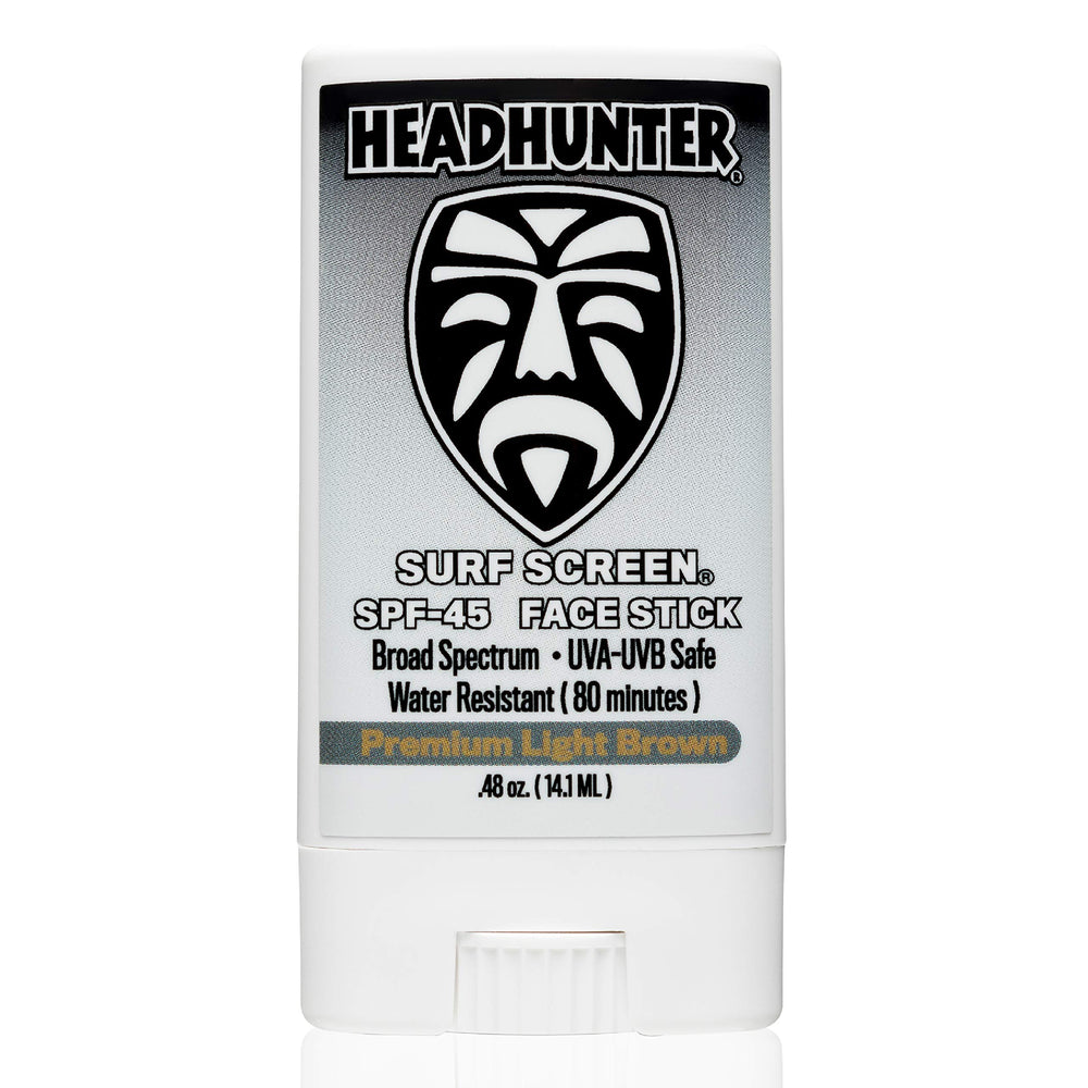 Headhunter sunscreen face stick roll-on application for easy on-the-go coverage