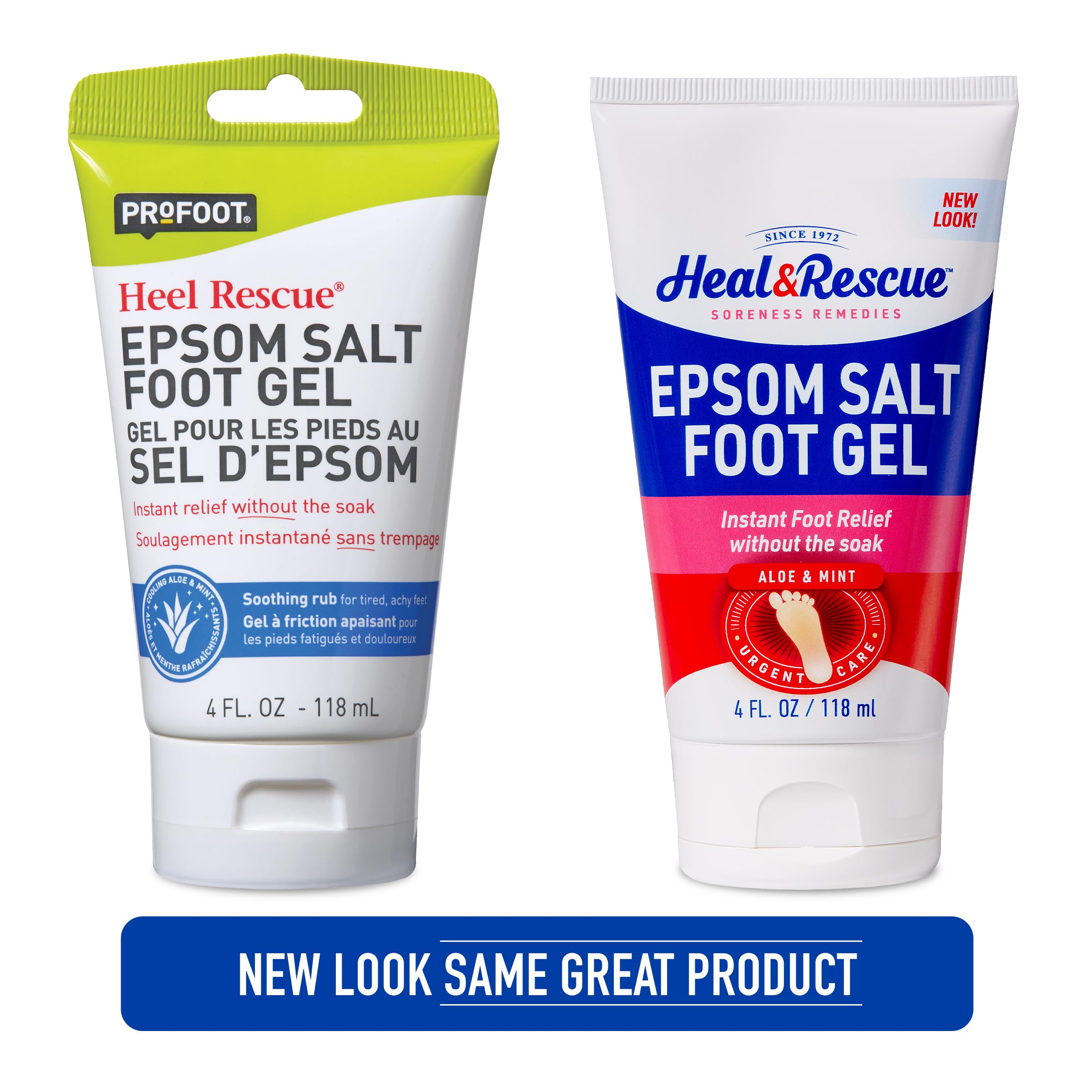 Heal&Rescue on-the-go foot relief in a compact tube