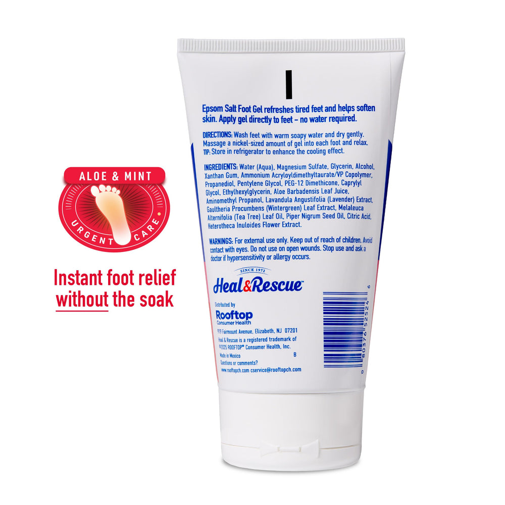 Heal&Rescue post-workout foot care for refreshed feet