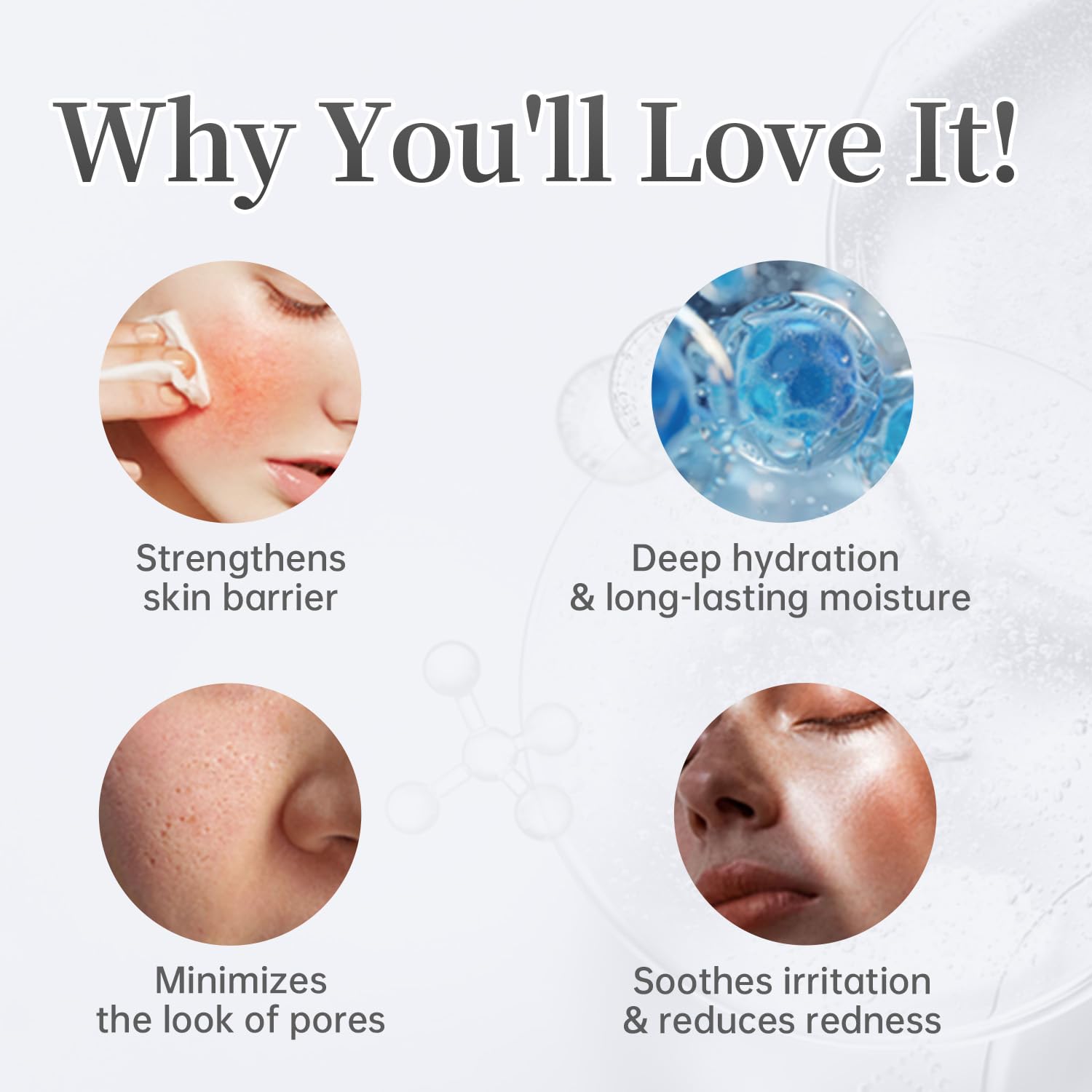 HEALOINE mask sheet resting on skin with silky texture and fit.