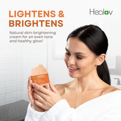 Healov Carrot Cream ingredients Kojic and carrot for clarity