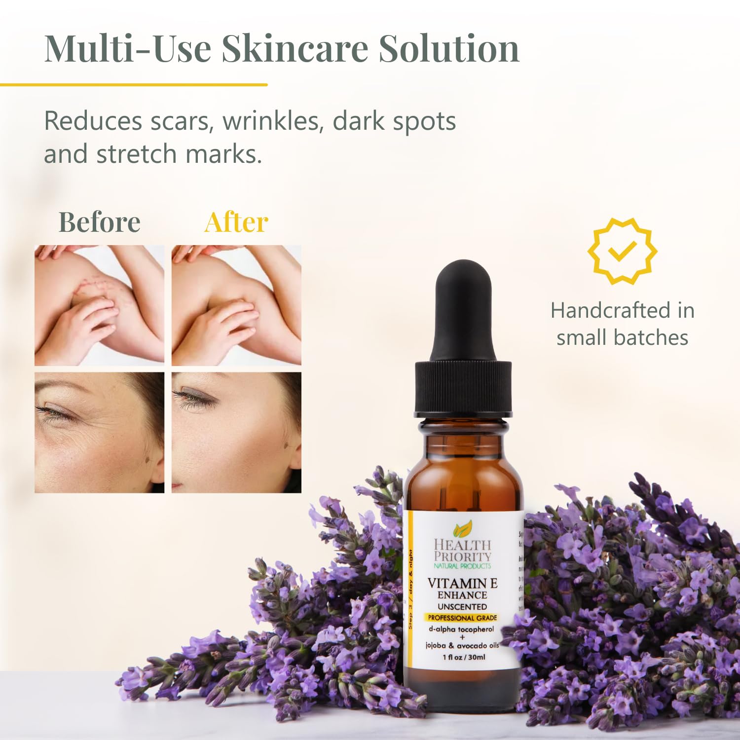 Health Priority Naturals jojoba oil blend drops for smooth, hydrated skin.