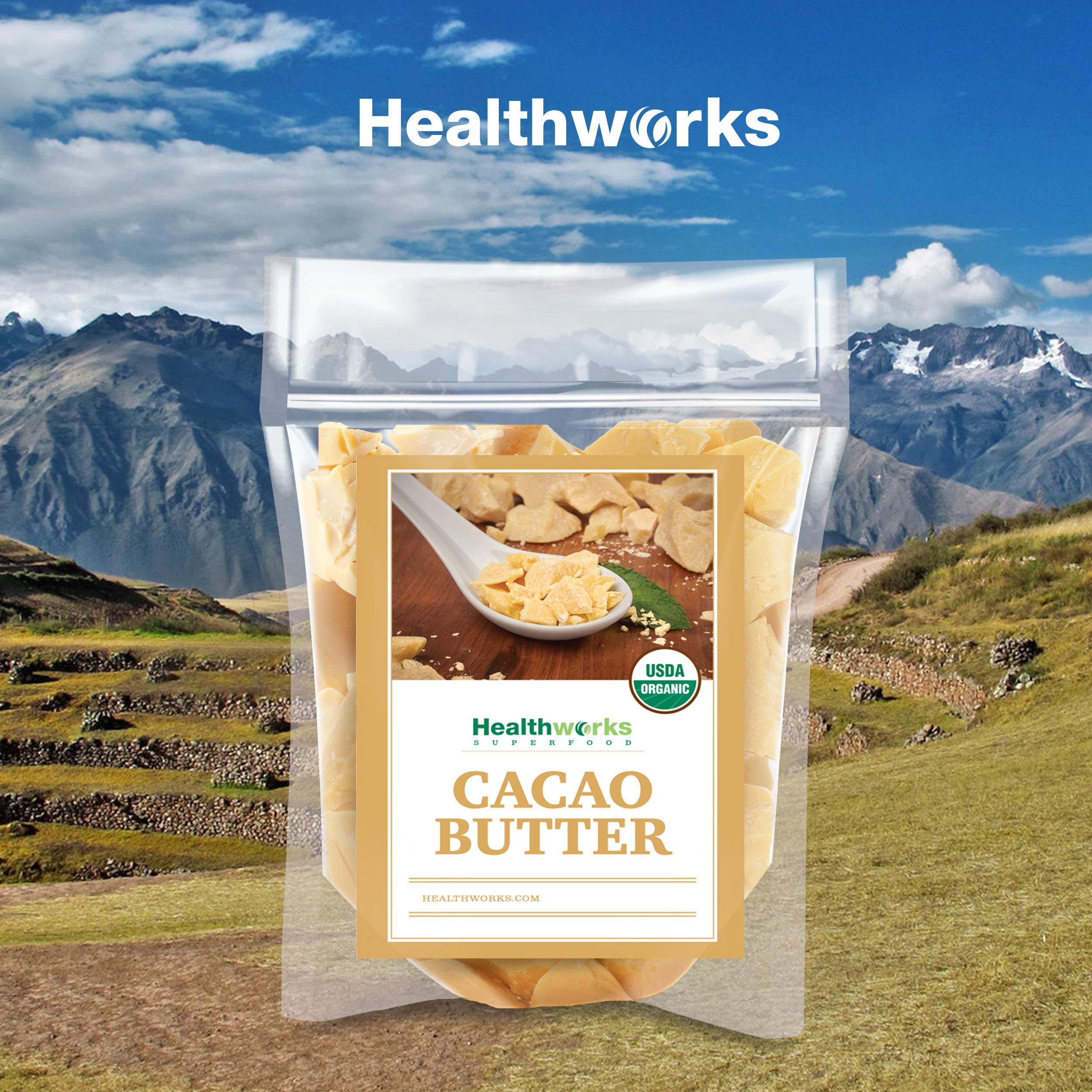 Healthworks cacao butter dessert ideas ready for DIY treats.