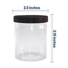 Healthy Packers 12-pack display of jars for pantry organization and DIY projects.