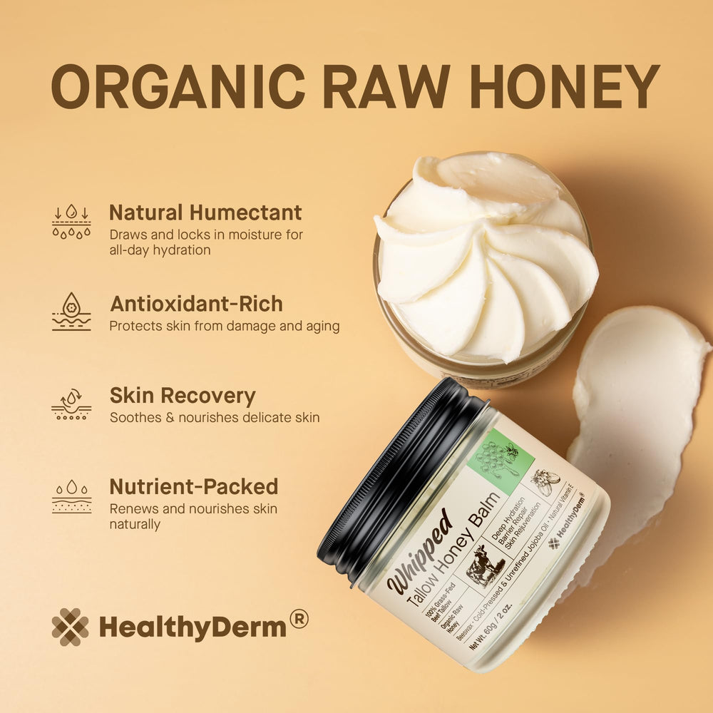 HealthyDerm Balm enriched with Vitamin E for nourishing skin support