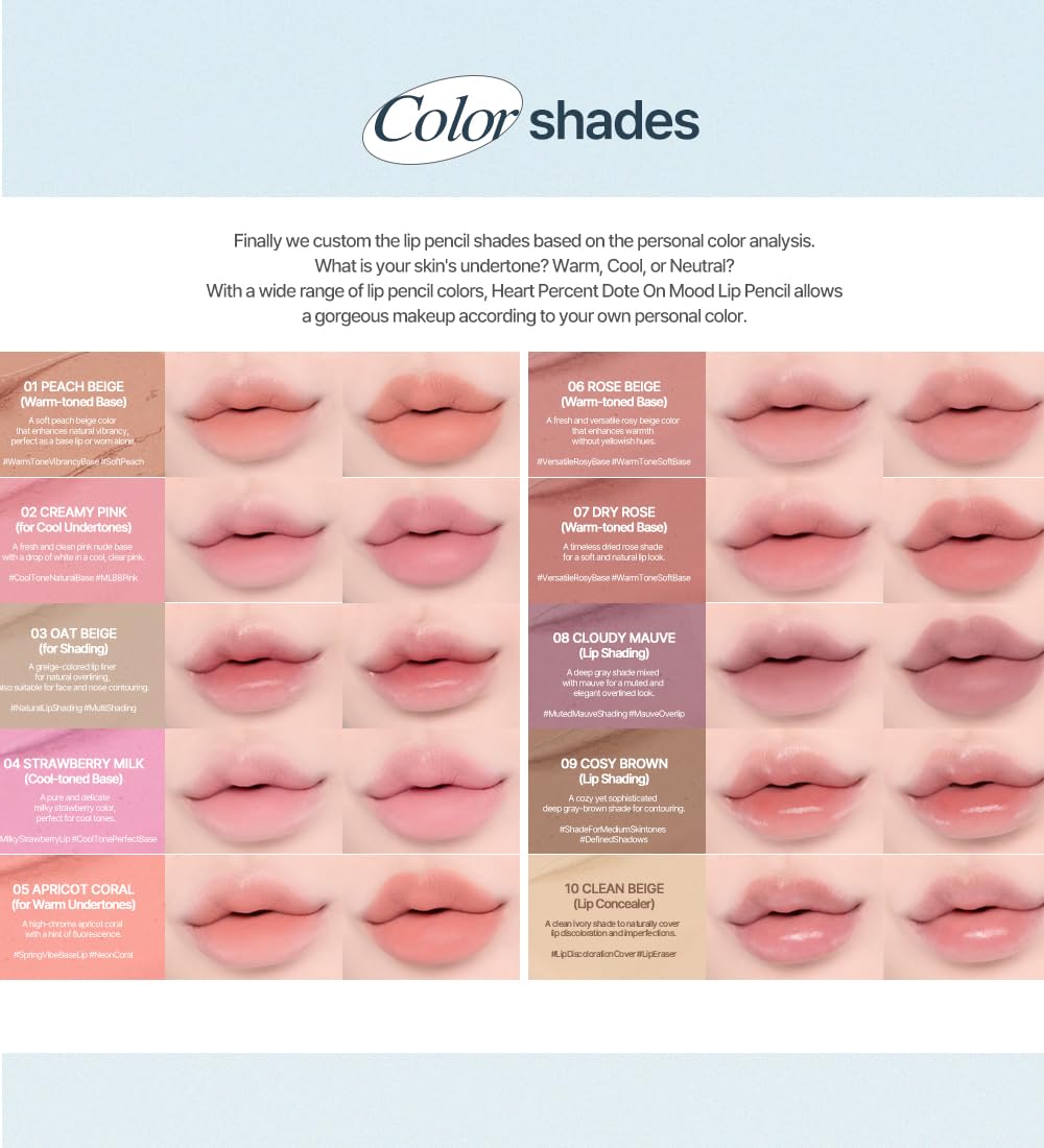 Vegan certification label for Heart Percent Dote On Mood Lip Pencil