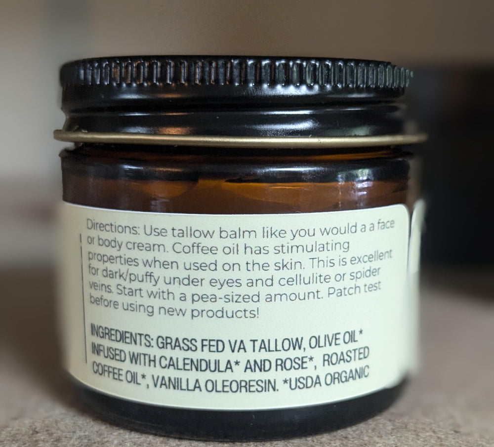 Grass-fed tallow source emphasizing quality and natural ingredients
