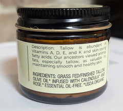 Hearth and Homestead whipped tallow balm texture macro showing light, meltable consistency