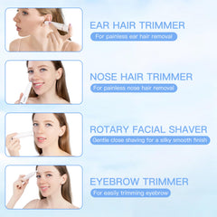 HEBECA eyebrow-trimmer detail-cut for precise brow shaping.
