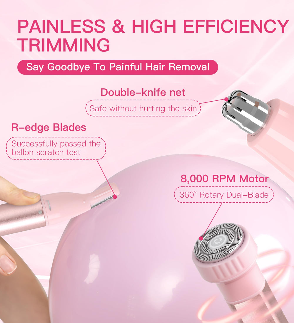 HEBECA USB-rechargeable trimmer delivers up to 60 minutes of cordless grooming
