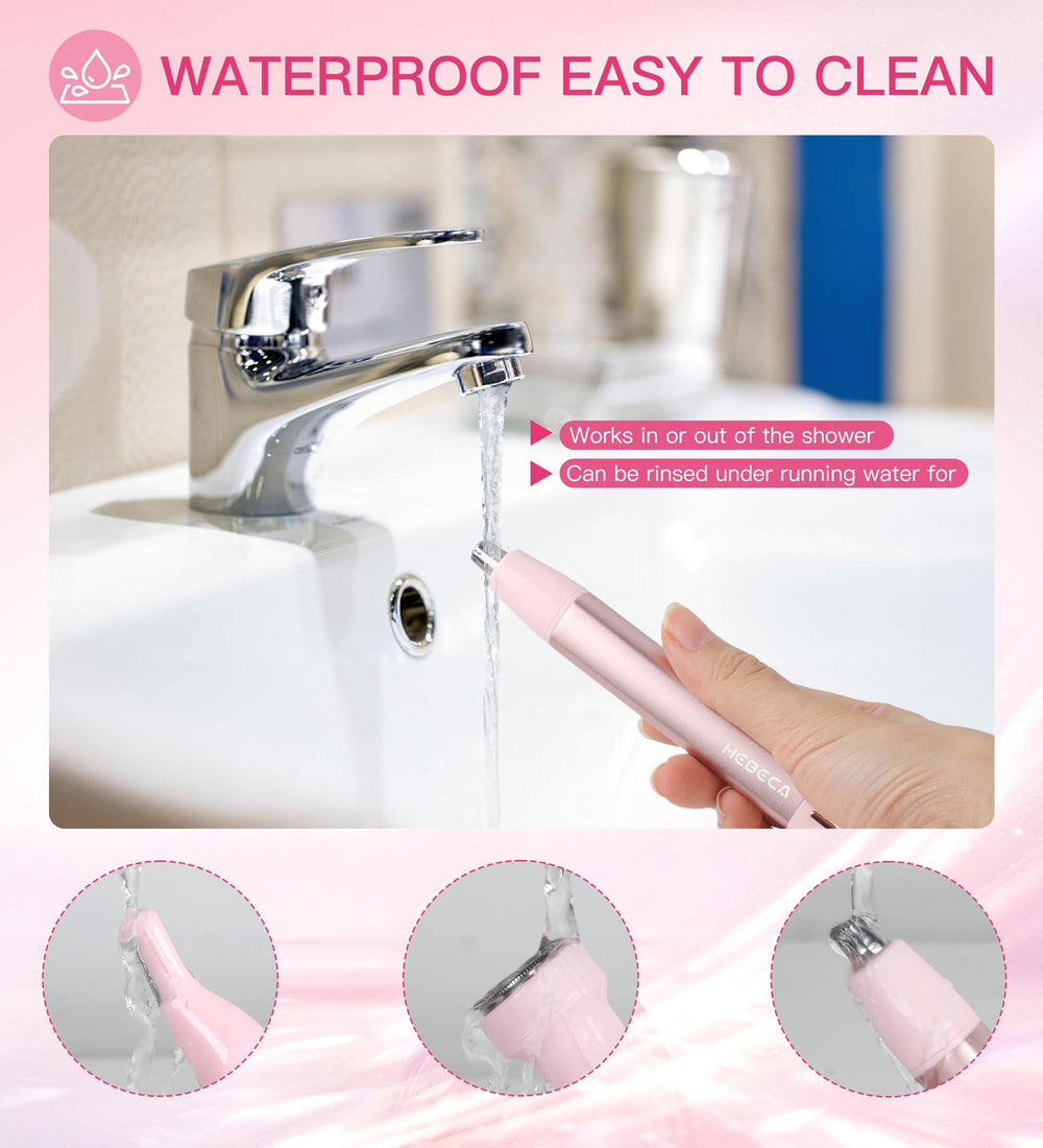 HEBECA waterproof design allows easy cleaning under running water after use