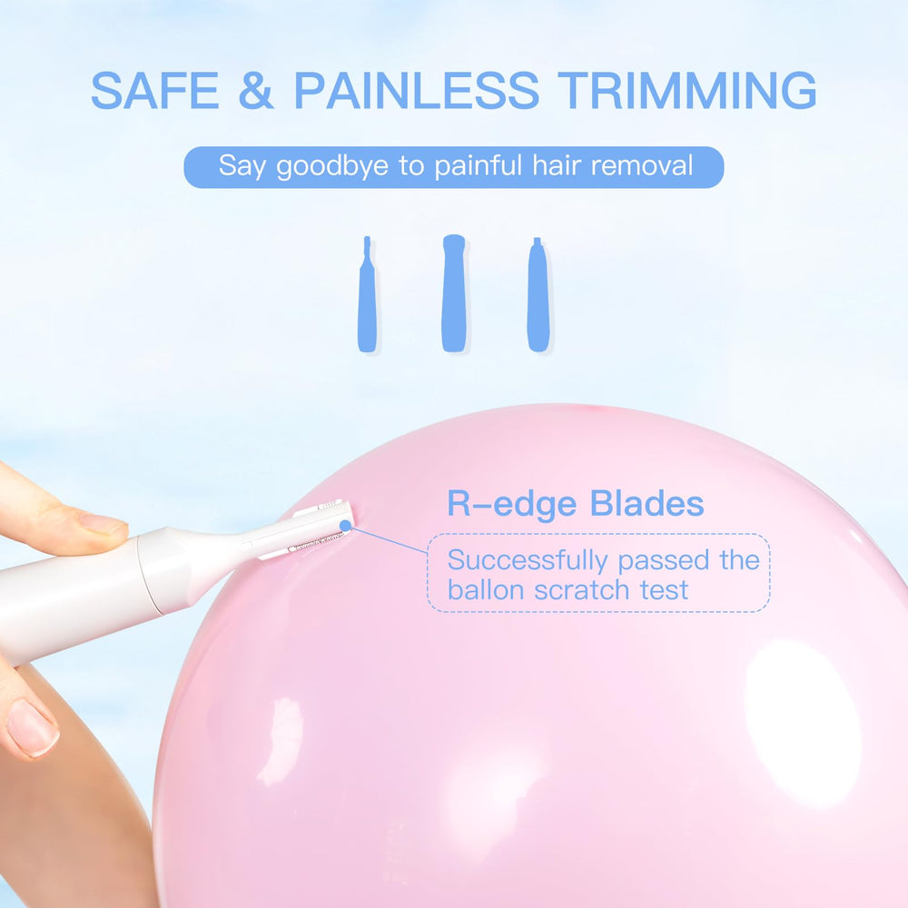 HEBECA skin-protect foil shaver for smooth, irritation-free trimming.