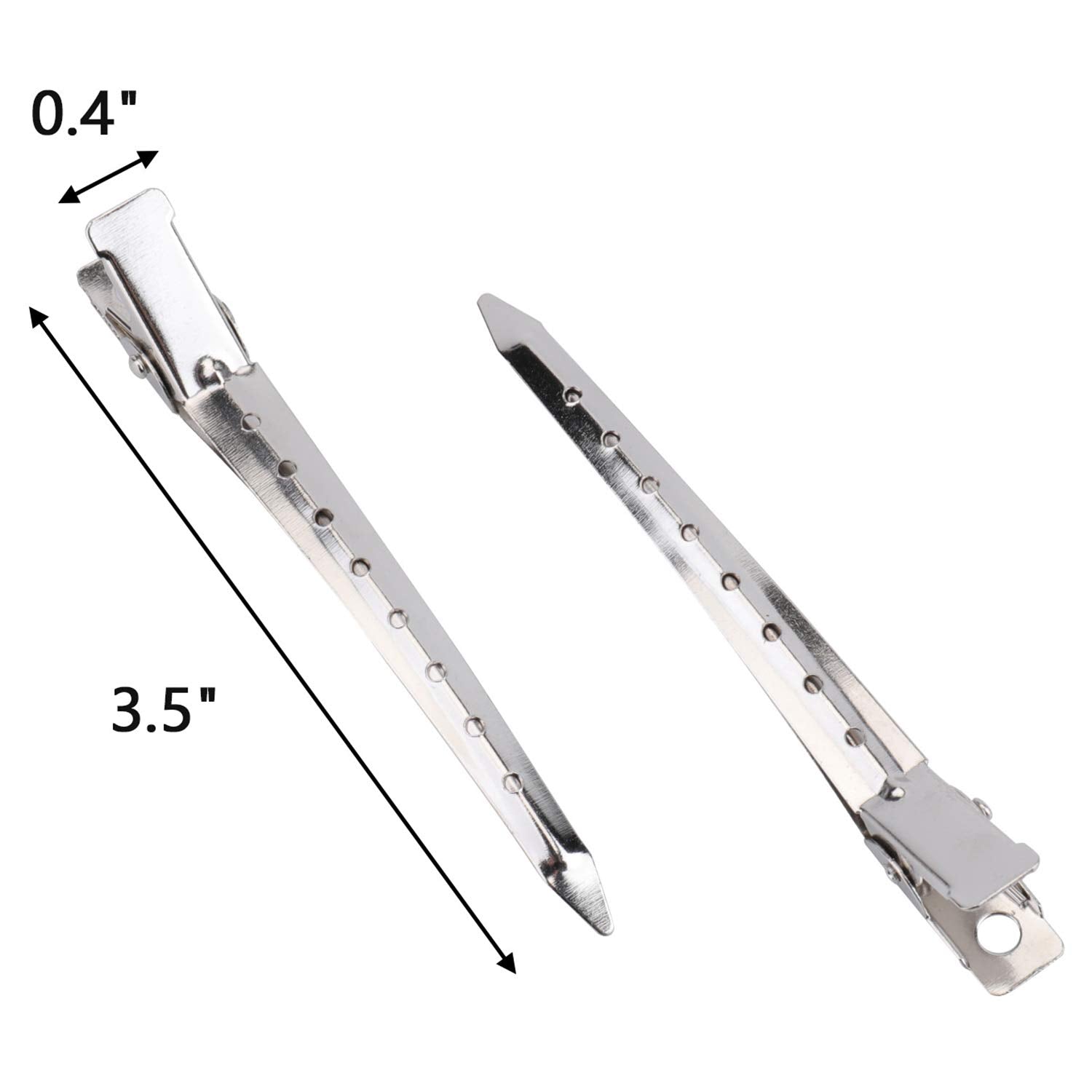 Hedume 3.5-inch rustproof metal alligator clip ready for daily use.