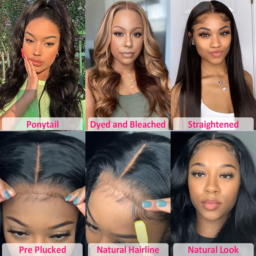 Hedy 180% density lace-closure wig for a full, voluminous look.