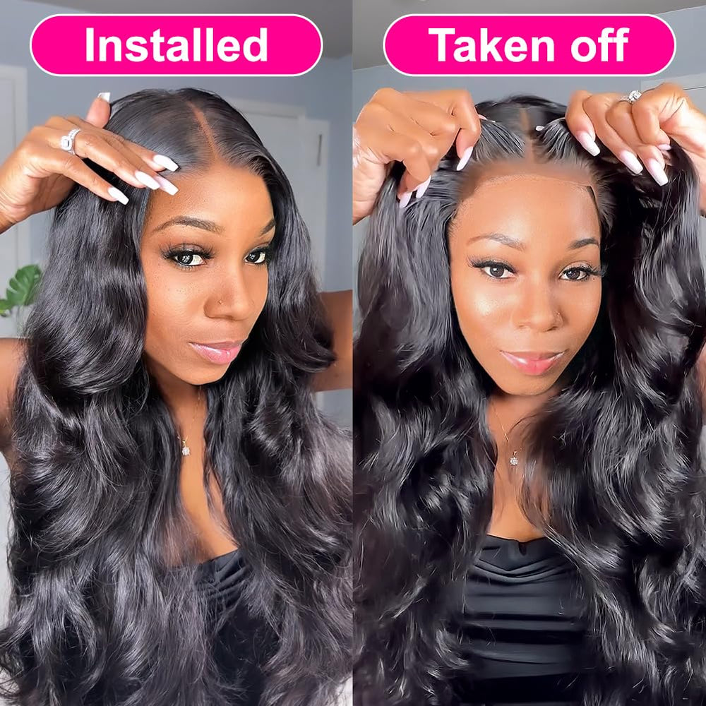 Hedy virgin Brazilian human hair wig offers soft, tangle-free texture.