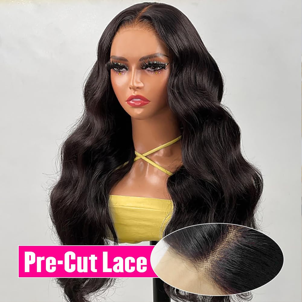 Hedy Wear and Go wig body-wave texture close-up showing soft waves
