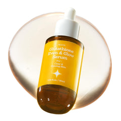 HEEDA Glutathione Brightening Serum bottle for radiant, even-toned skin and easy daily application.