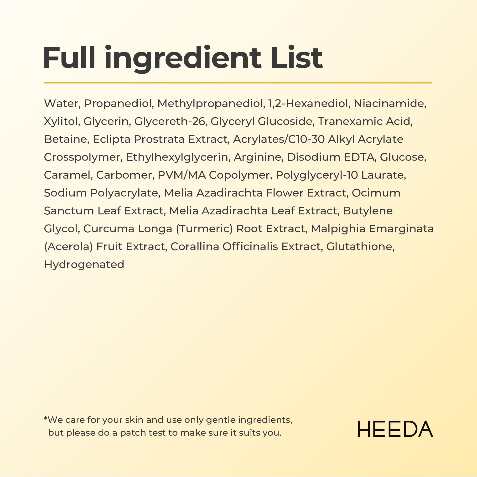 HEEDA routine step application image conveys seamless integration into daily skincare.