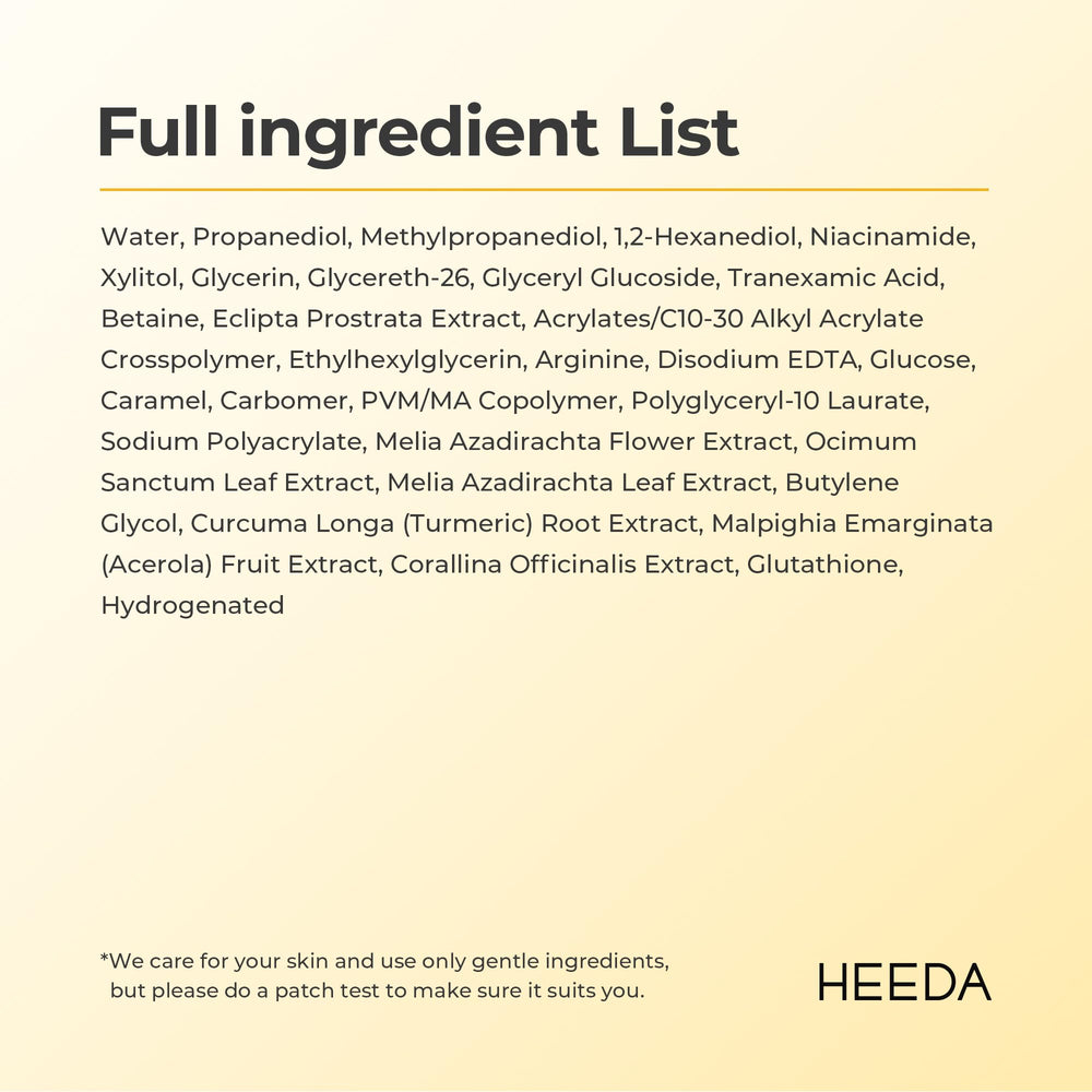 HEEDA routine step application image conveys seamless integration into daily skincare.
