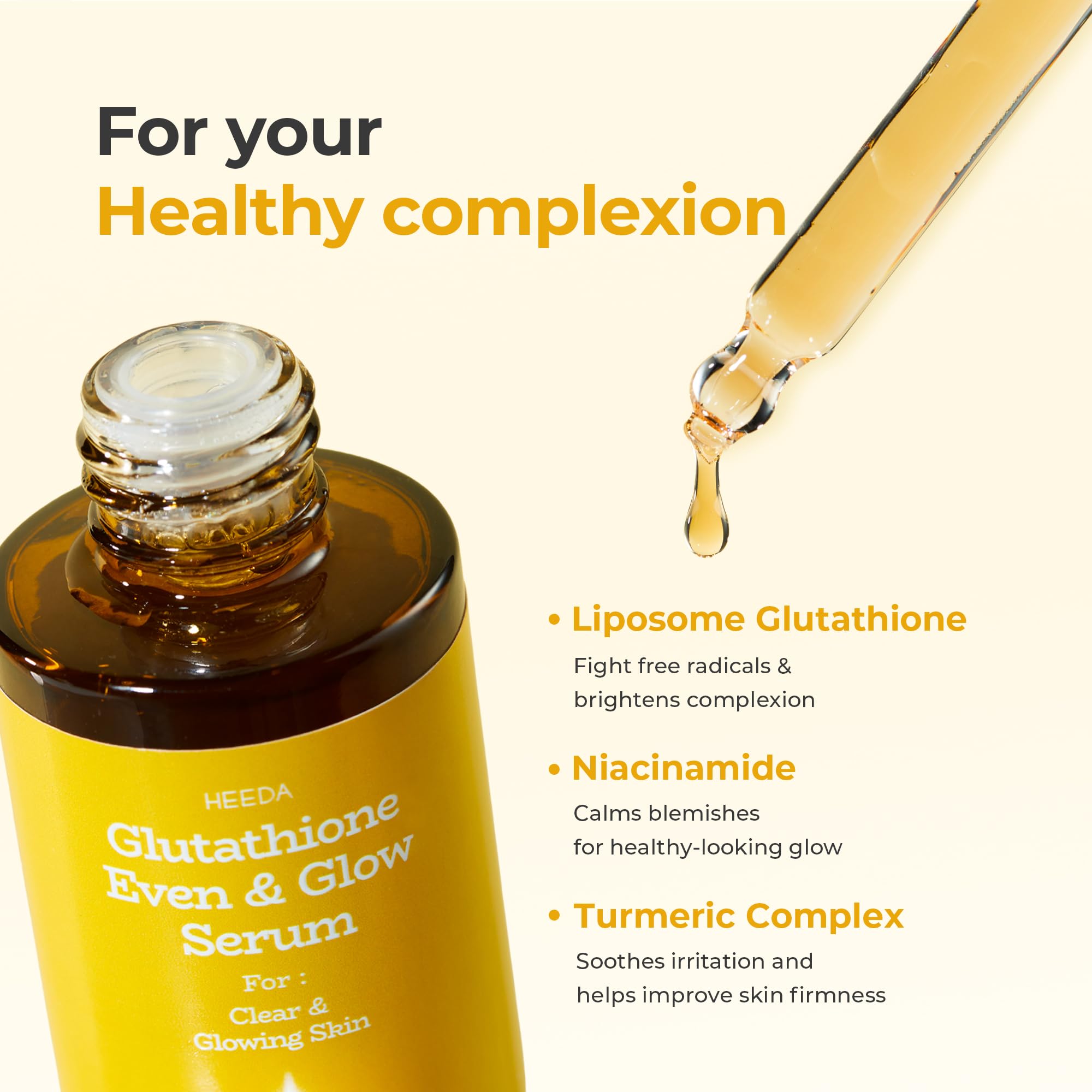 HEEDA vegan cruelty-free badge signals clean beauty values for sensitive and conscious skin.