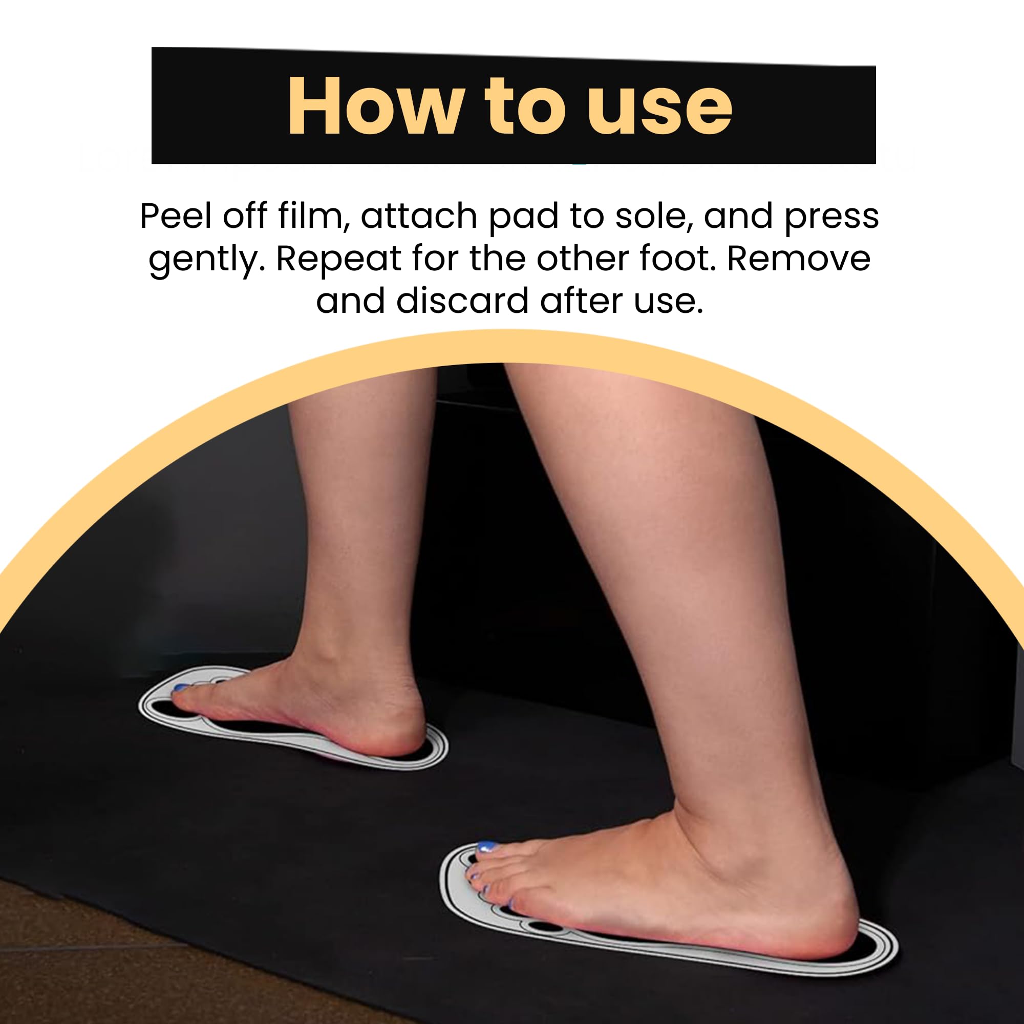 Individual wrappers and non-slip surfaces keep treatment tidy between clients.