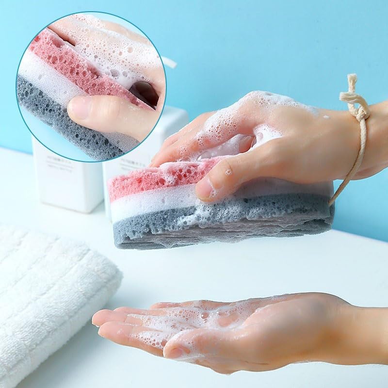 Heideryafei polyurethane foam sponge with color variation to distinguish family use
