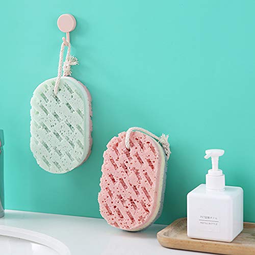 Heideryafei bath sponge display size 5.9 x 3.54 x 1.57 inches