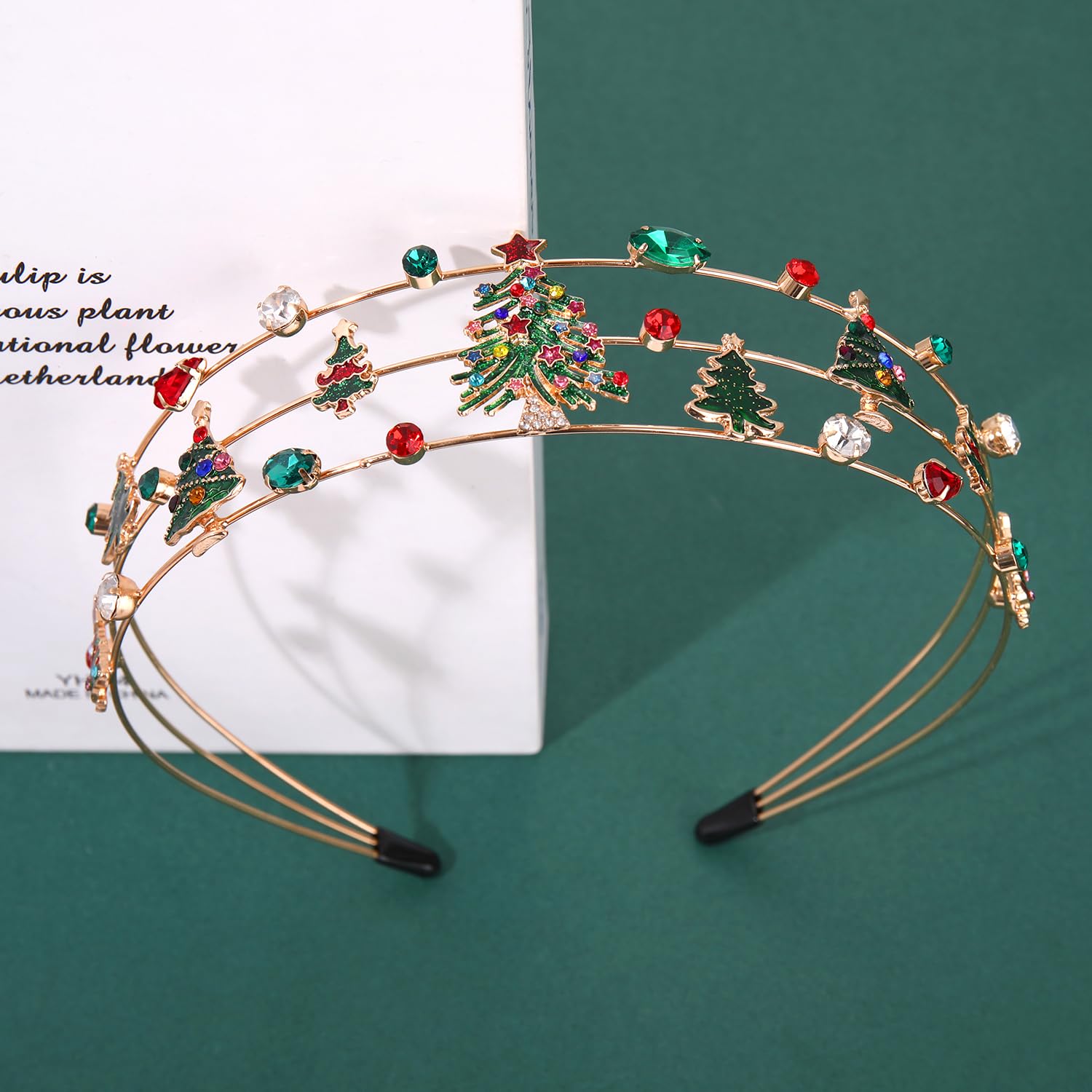HEIDKRUEGER alloy headband offers light, durable wear for all-day comfort.