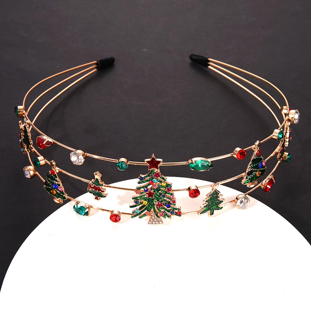 HEIDKRUEGER Christmas headband pairs with outfits to elevate festive vibes.