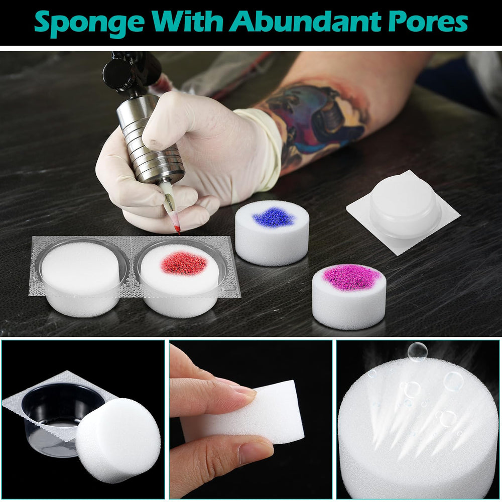 Heigble ink-dilute dip cup used to mix colors with minimal mess.