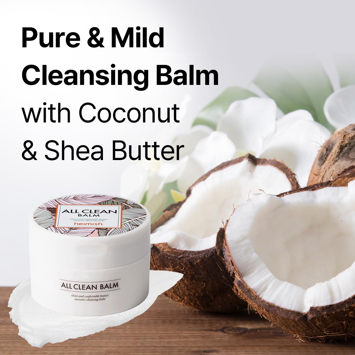 HEIMISH All Clean Balm safe for sensitive skin around eyes