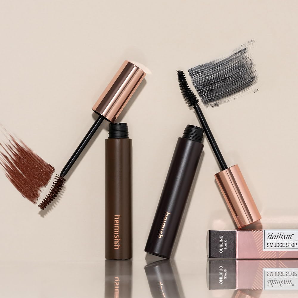 HEIMISH Dailism mascara wash-off removal with lukewarm water for easy cleansing.