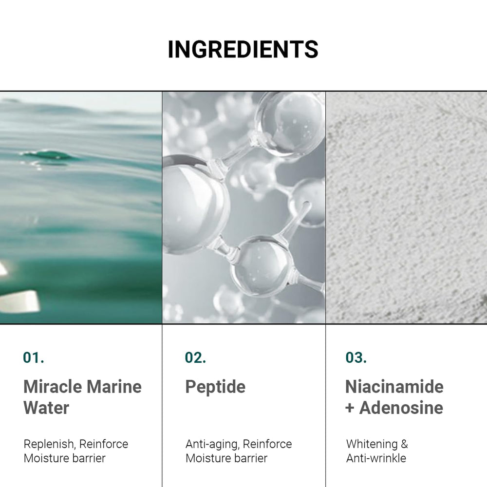 HEIMISH Marine Care Eye Cream metal tool in action for puffiness relief.