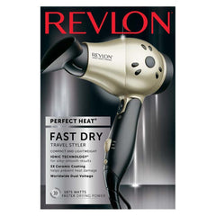 Helen Of Troy Revlon 1875W ionic-technology helps reduce frizz for silky results.