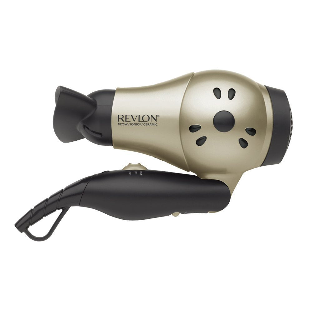 Helen Of Troy Revlon 1875W travel-ready dual voltage supports overseas styling.