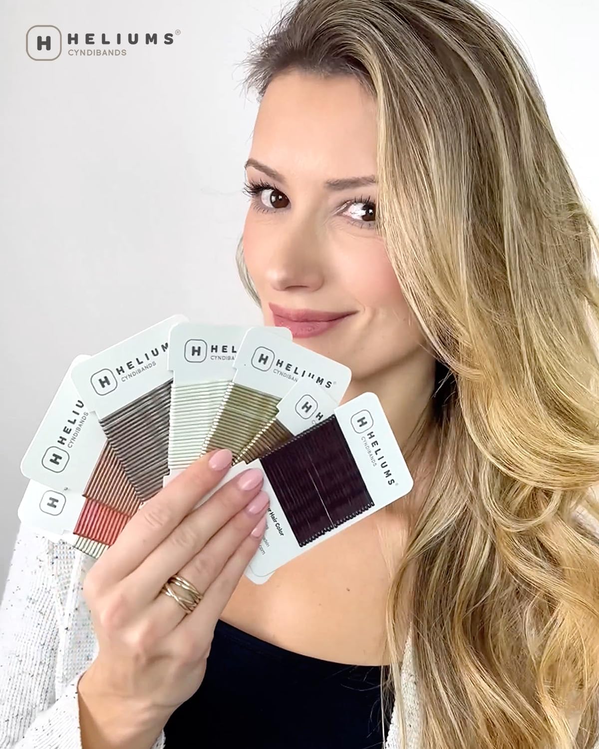 Heliums bobby pins with rounded tips prevent scalp scratches during styling