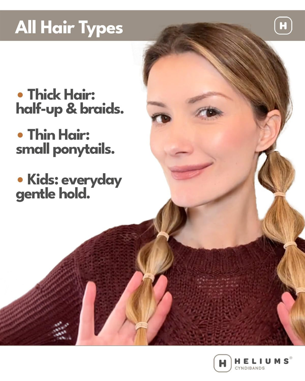 Heliums fabric-covered elastics close-up highlighting snag-free wear.