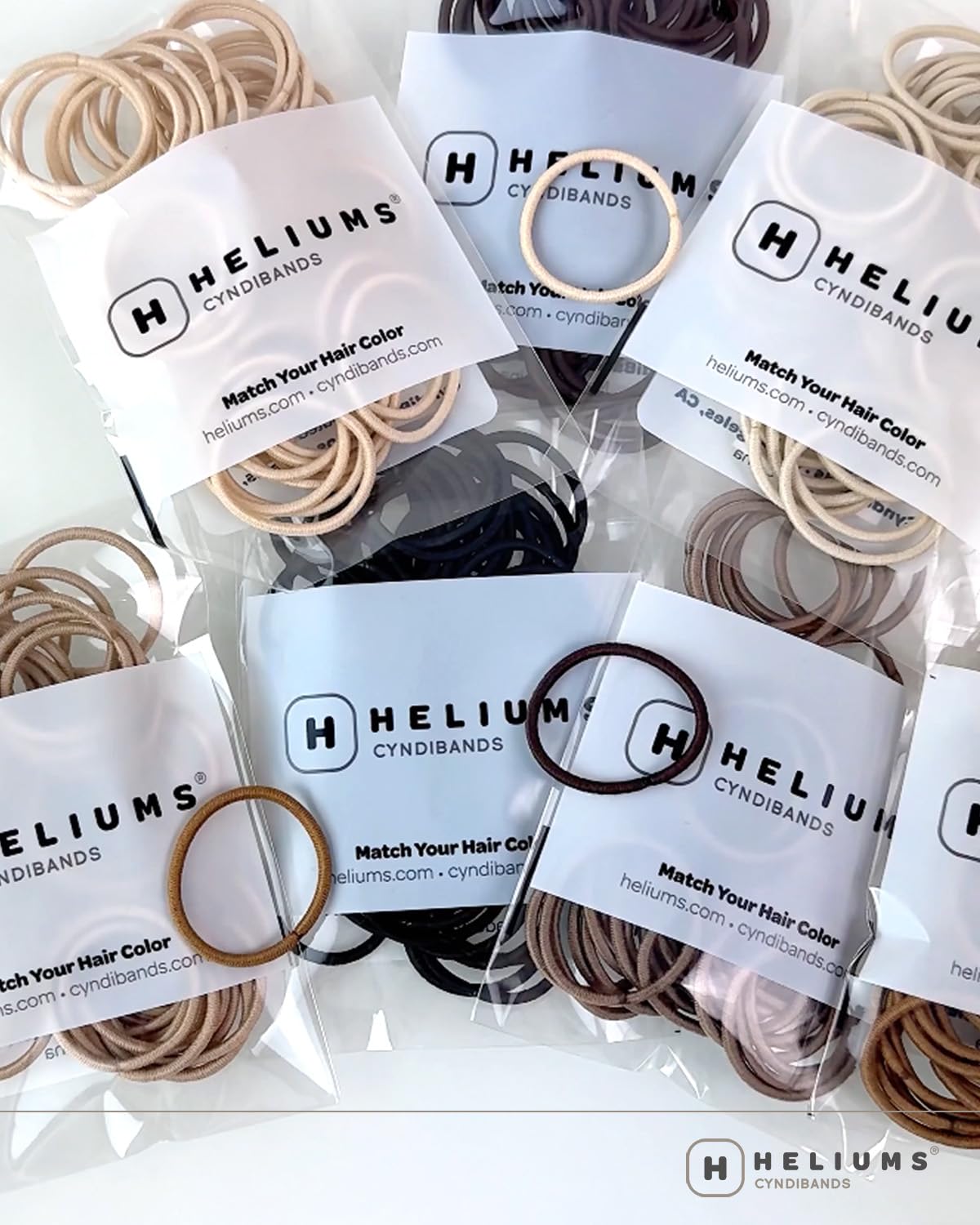 Heliums no-metal design for comfortable, snag-free wear.