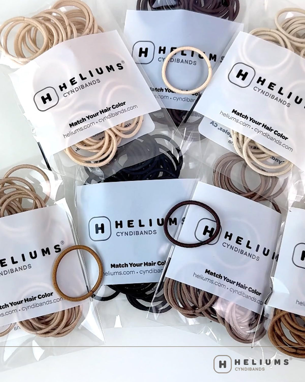 Heliums no-metal design for comfortable, snag-free wear.