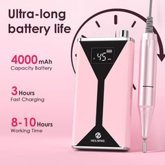 HELIVIVE Type-C fast charging keeps you ready for sessions