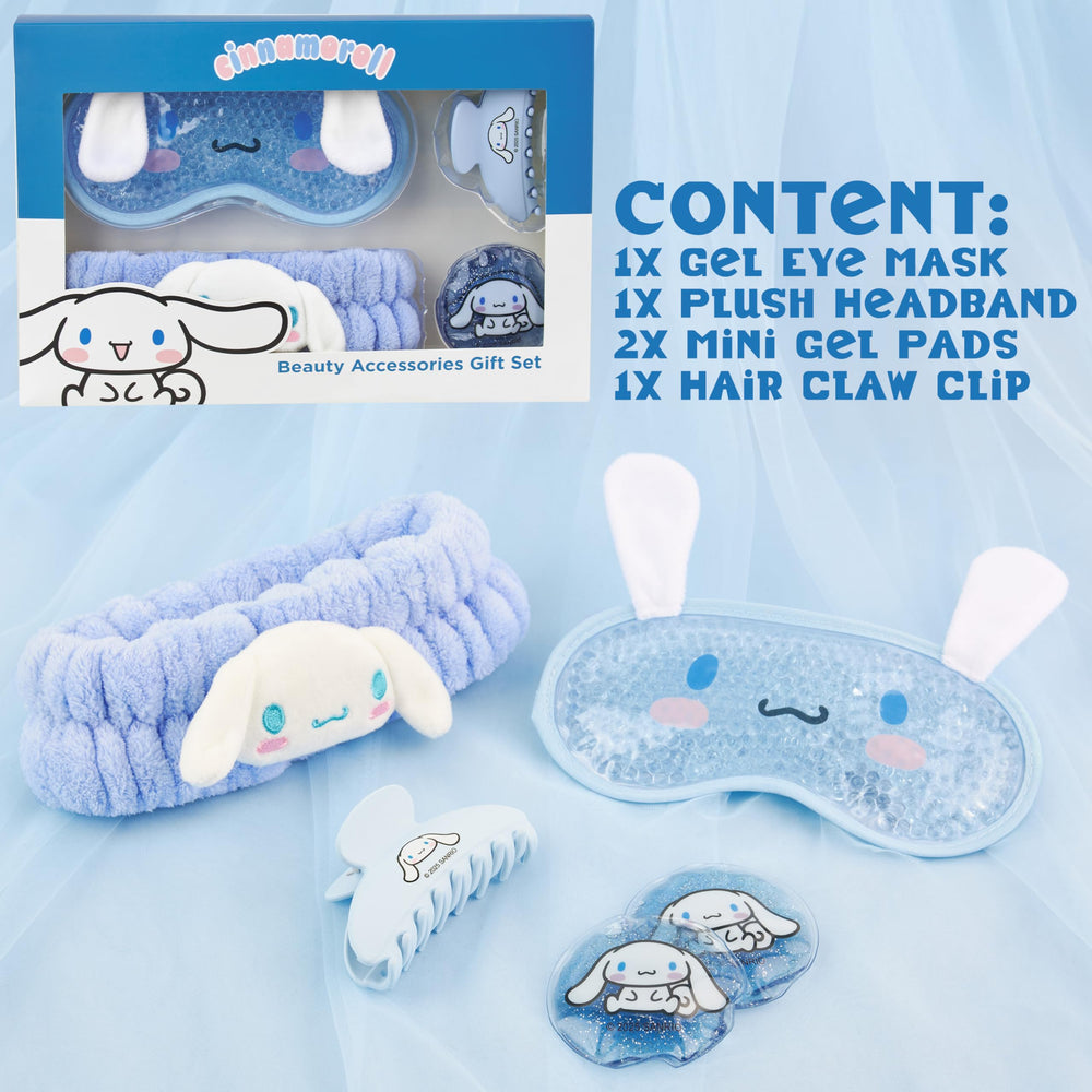 Hello Kitty Cinnamoroll Sanrio characters inspire playful self-care rituals.