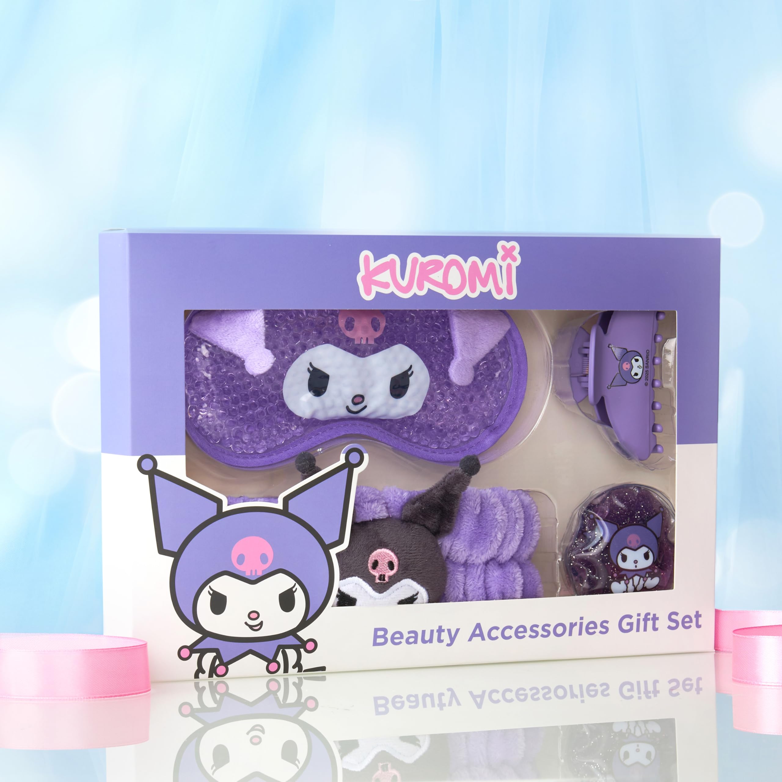 Hello Kitty Kuromi kit belleza kawaii regalo ideal para amantes del anime.