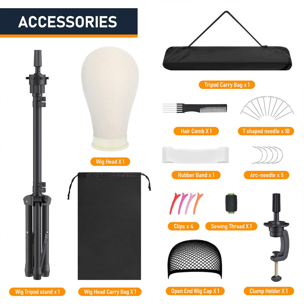 Hemndic hair brush included supports finishing touches after styling.