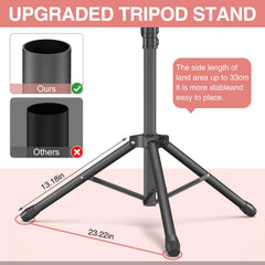 Hemndic height adjustable braiding rack adapts to table or floor for comfort