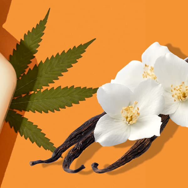 Hempz age-defy shea butter aloe caffeine blend swatch highlights deep nourishment.