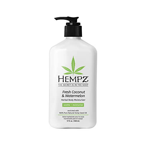 Hempz Body Lotion coconut watermelon fragrance to uplift daily routine