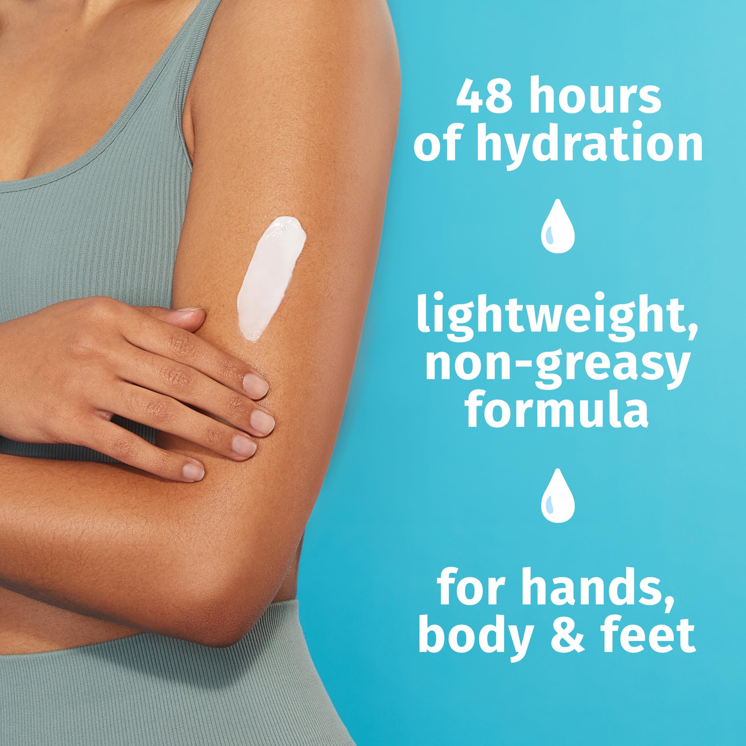 Hempz shea butter aloe infusion close-up shows soothing moisture.